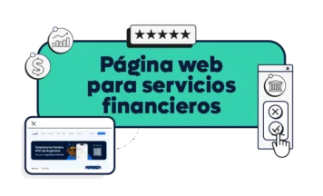 Imagen ilustrativa de Páginas web para servicios financieros