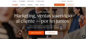 Página web para SaaS: cómo diseñar un sitio que ayude a convertir 2 Hubspot landing